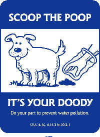 Scoop the Poop sign